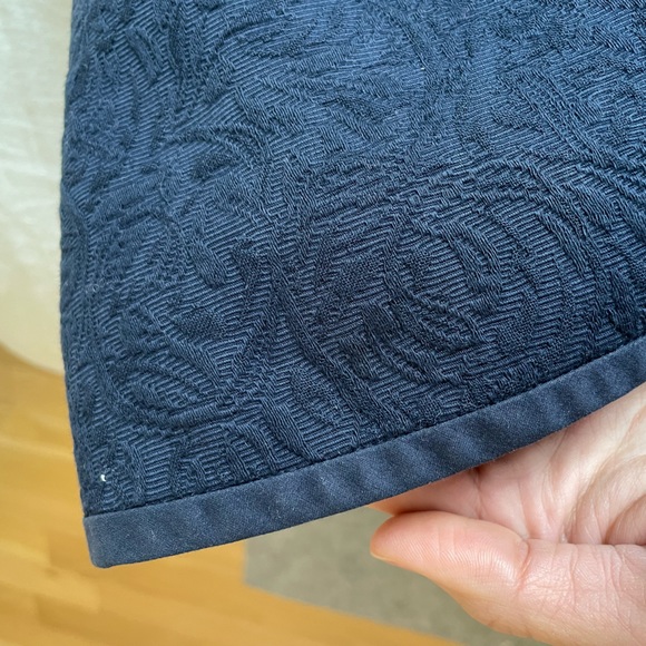 JCrew A-Line Navy Skirt - Picture 3 of 4